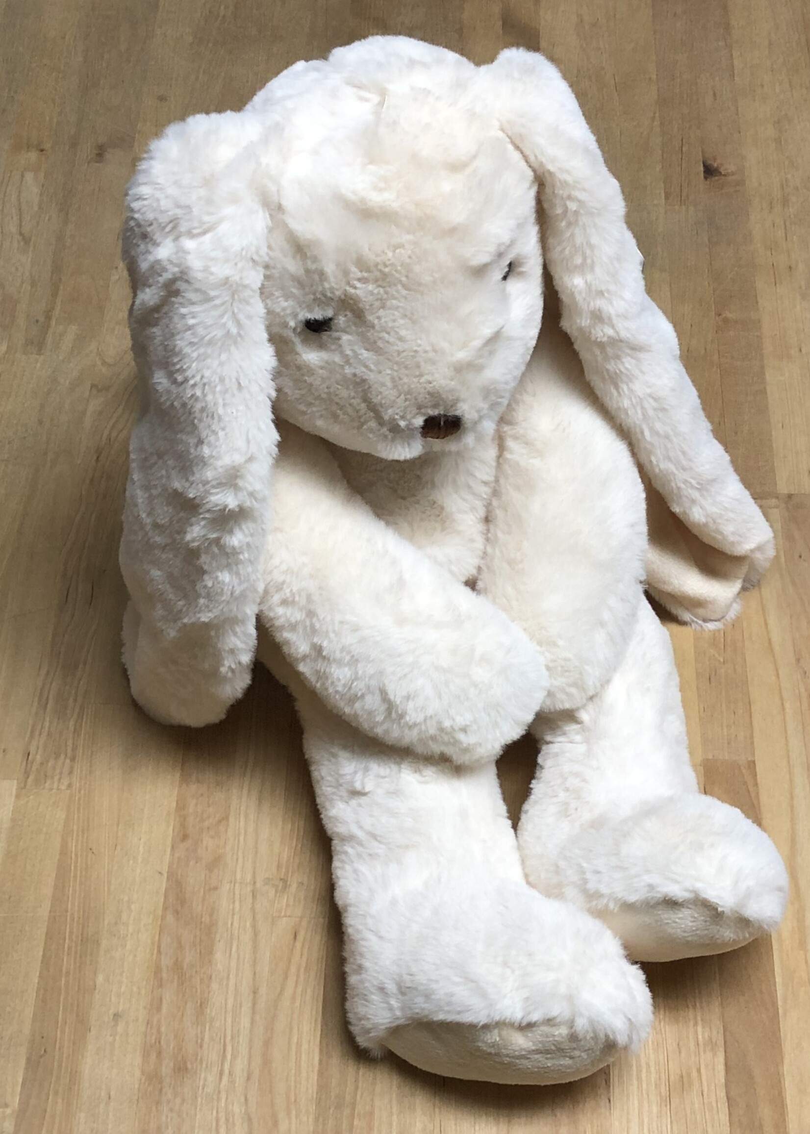 Stuffy - Cream Bunny 45 Cm. (Svea Large Ecofriends)