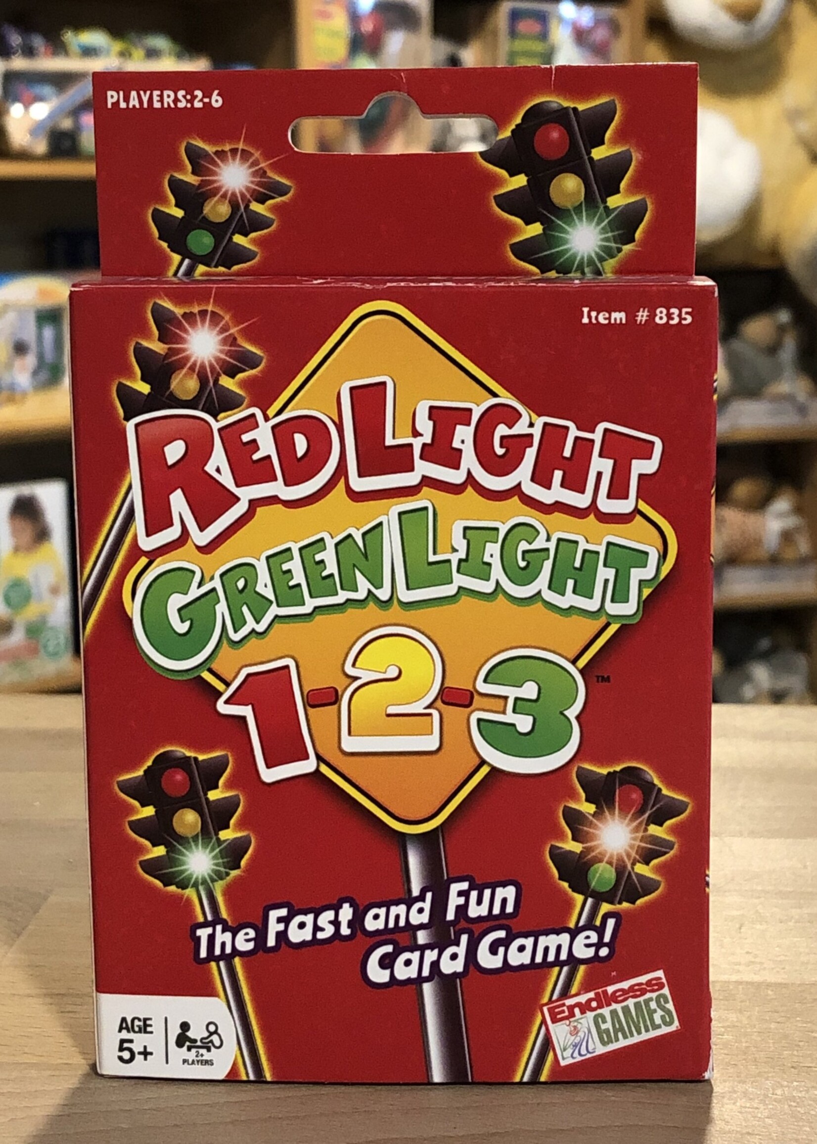 Card Game - Red Light Green Light 1-2-3
