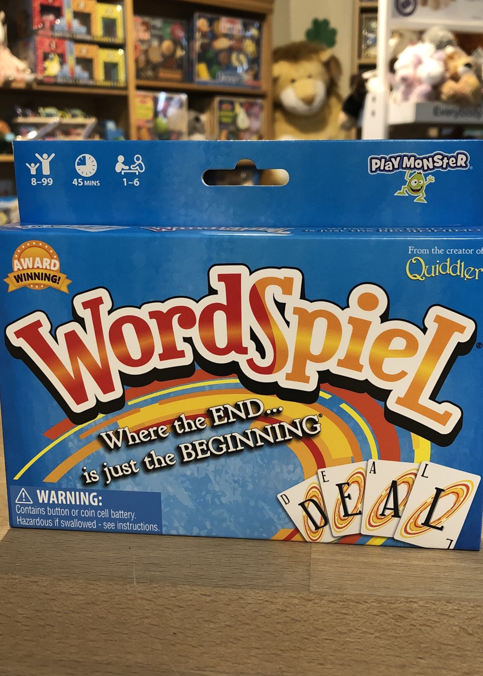 PlayMonster Card Game - Word Spiel