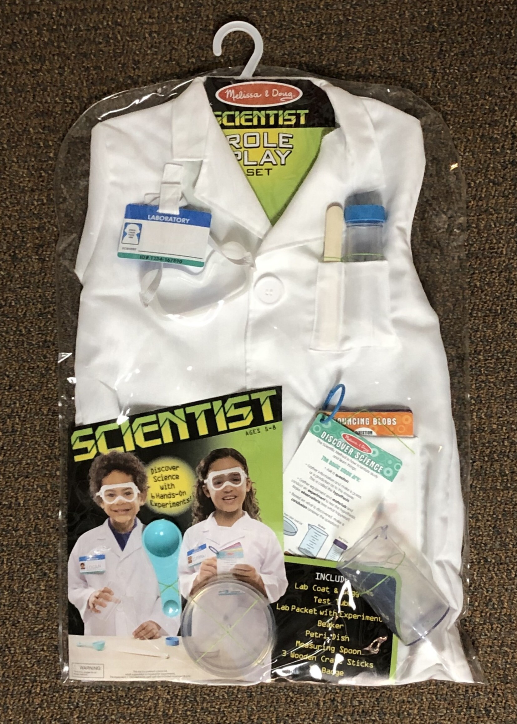 Melissa & Doug Scientist Role Play Set