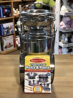 Melissa & Doug Stainless Steel Pots and Pans
