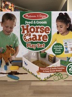 Melissa & Doug Feed & Groom Horse Care Play Set