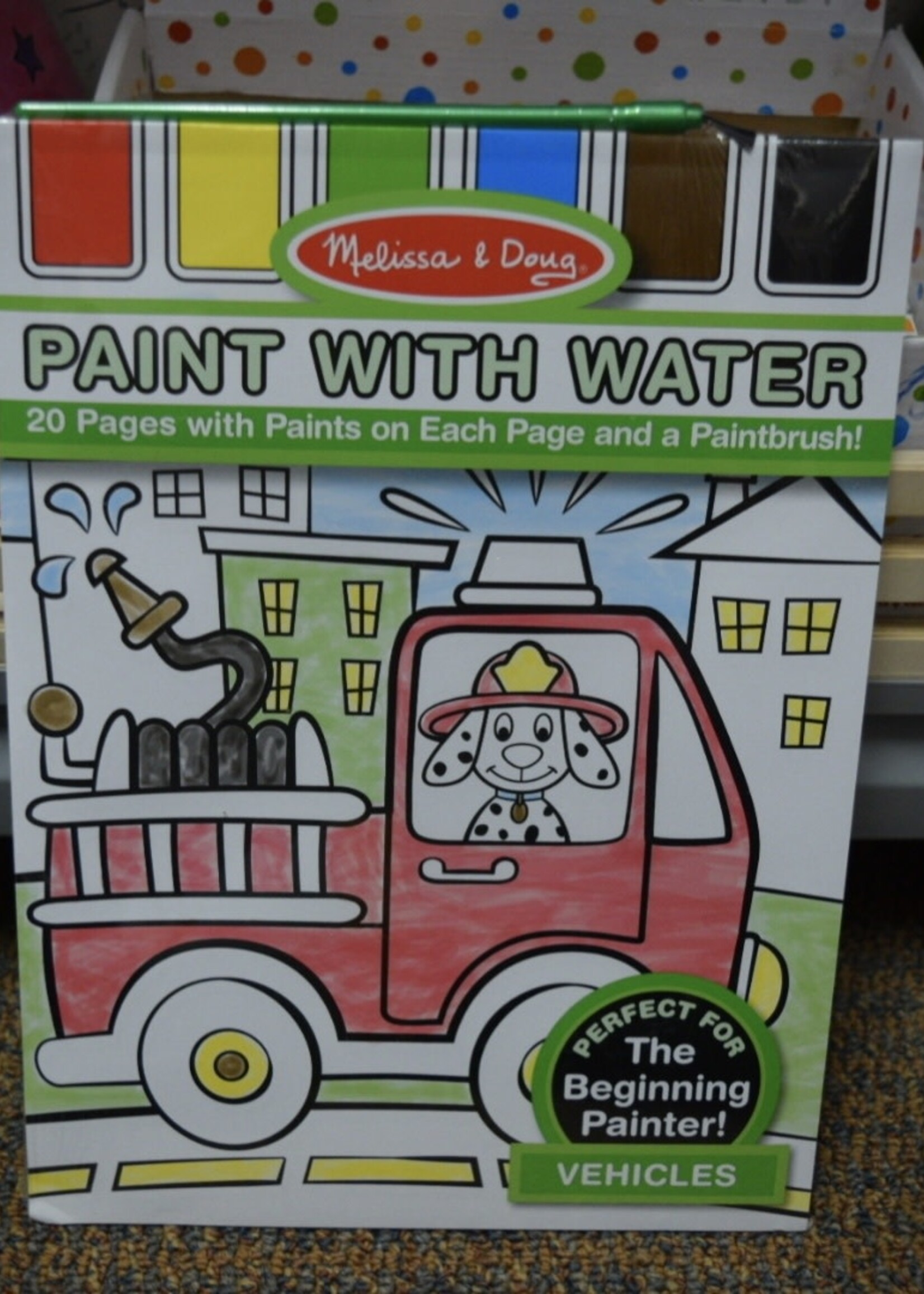 Melissa & Doug Paint with Water - Vehicles