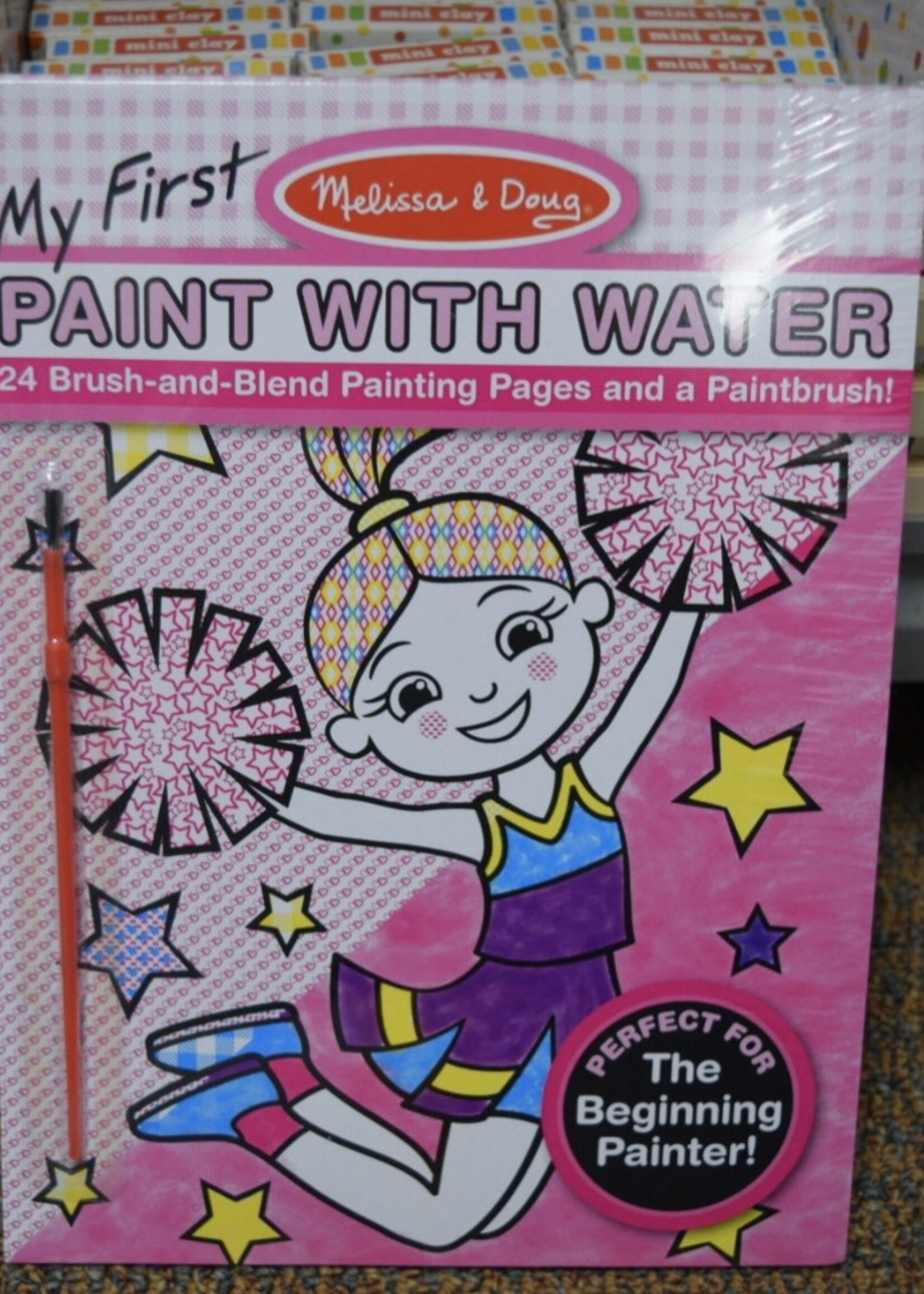 Melissa & Doug My First Paint with Water - Cheerleader