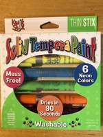 Kwik Stix Tempura Paint 6 Neon Colors
