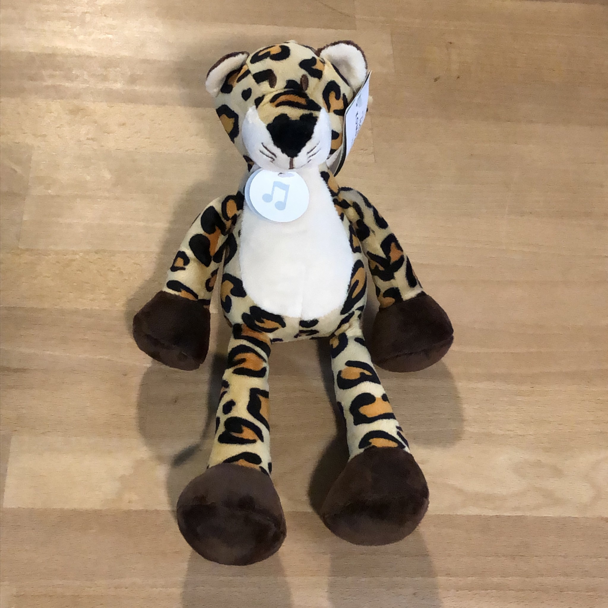 Stuffy - Musical Leopard 9” Long