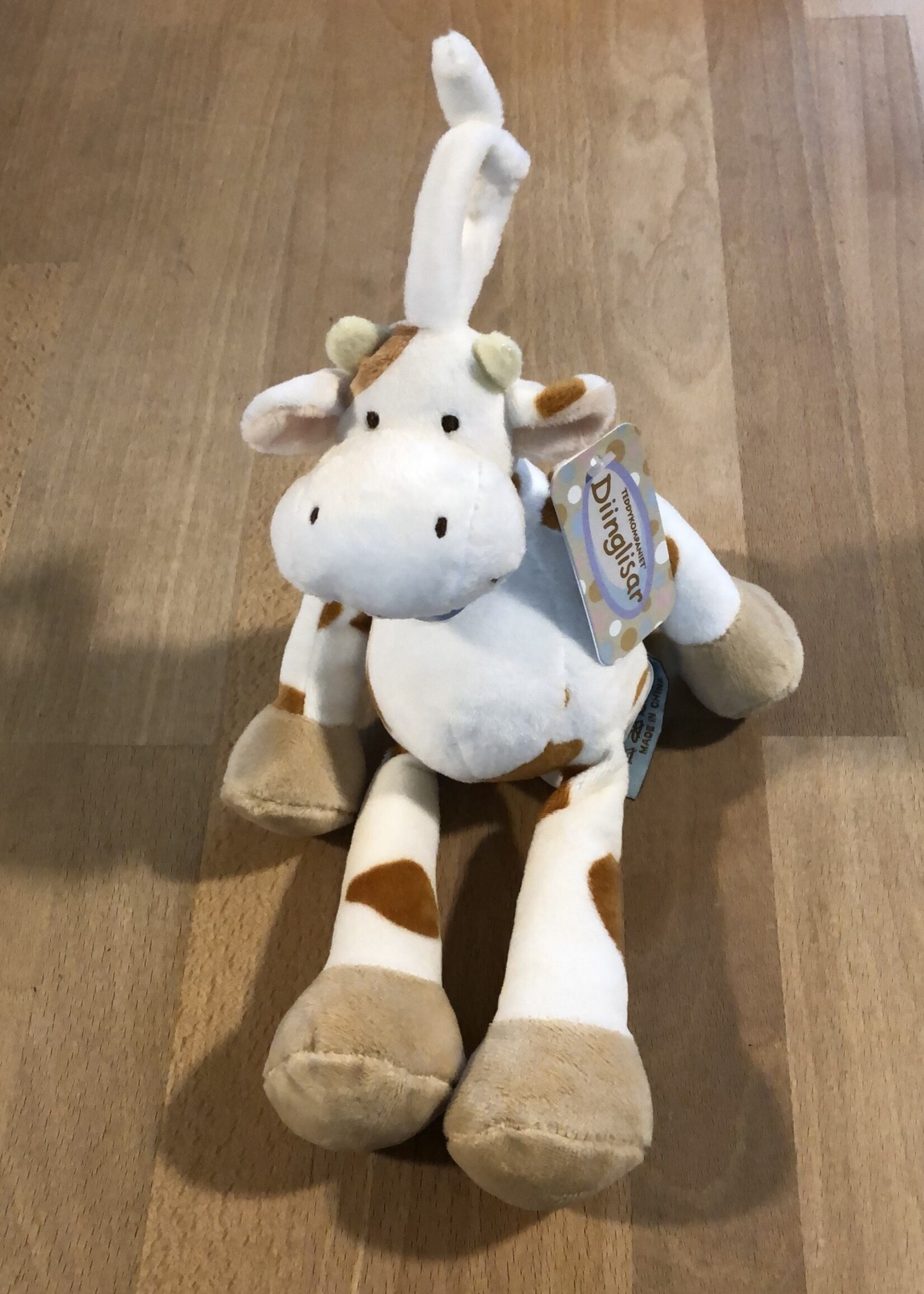 Stuffy - Musical Cow 9” Long