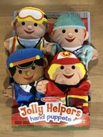 Melissa & Doug Jolly Helpers Hand Puppets