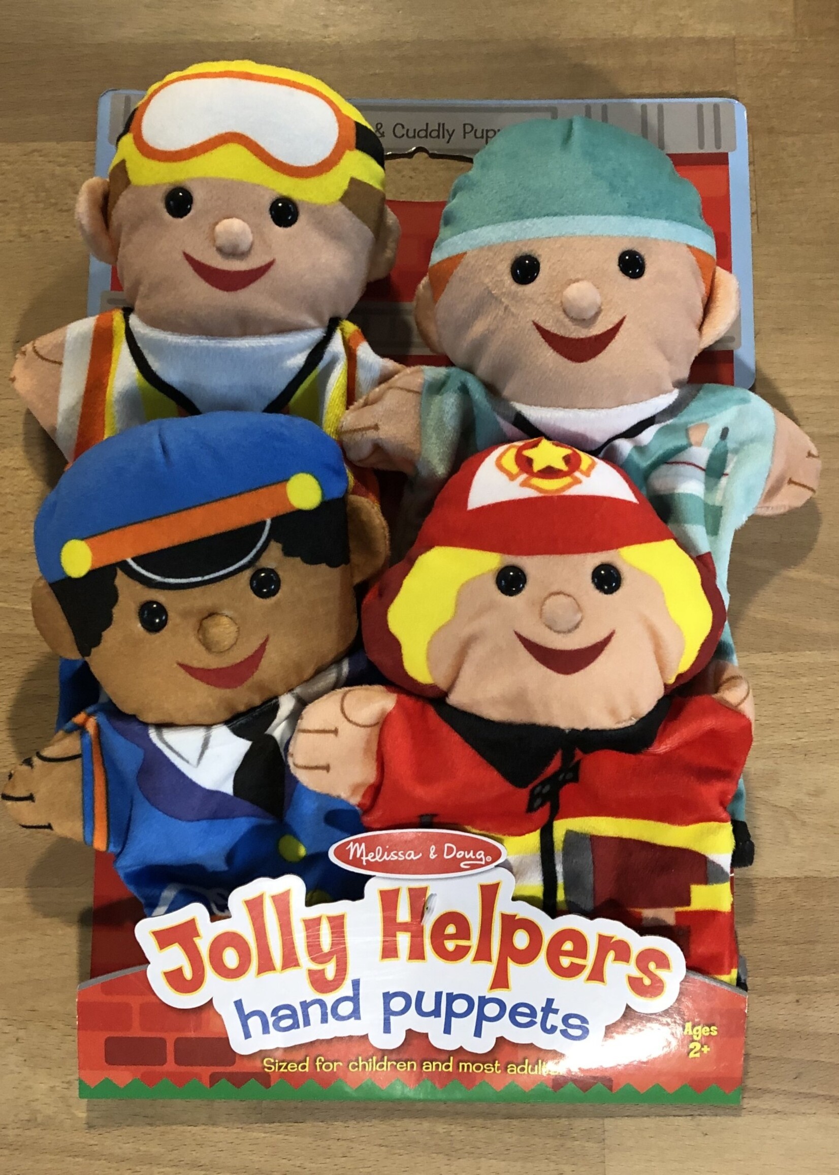 Melissa & Doug Jolly Helpers Hand Puppets