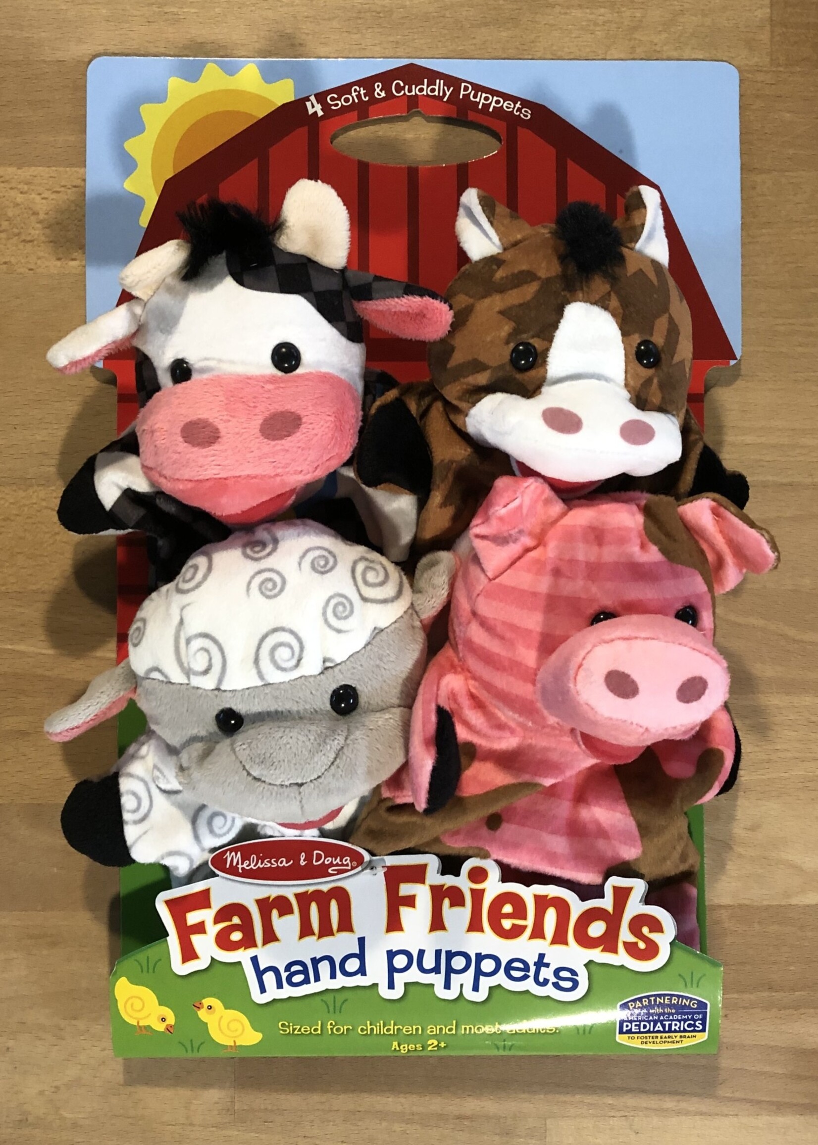 Melissa & Doug Hand Puppets - Farm Friends