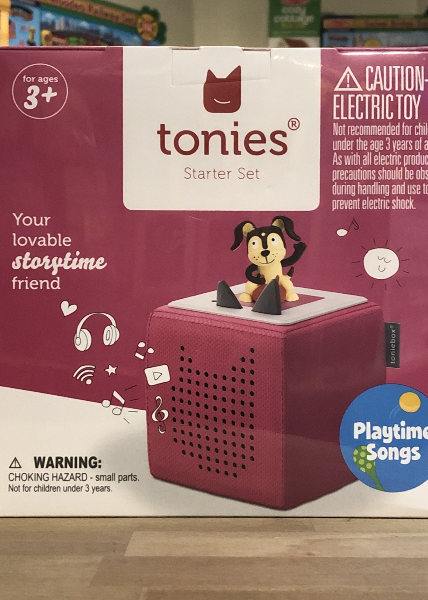 Tonies Toniebox Starter Set - Pink with Playtime Songs