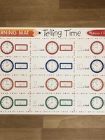 Melissa & Doug Learning Mat - Telling Time