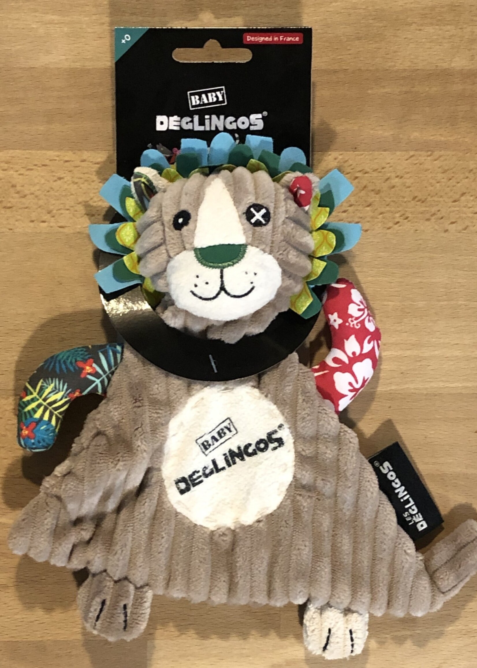 Deslingos Baby Comforter Jelekros the Lion