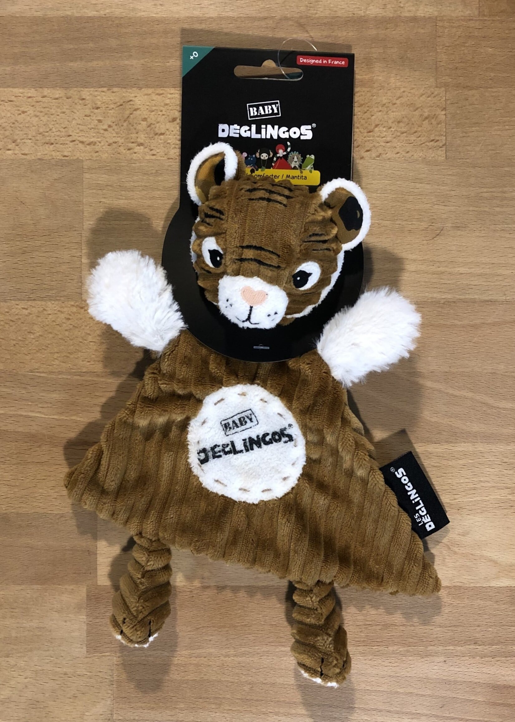 Deslingos Baby Comforter Speculos the Tiger