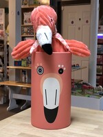 Stuffy - Les Deglingos Simply Flamingo in Tube