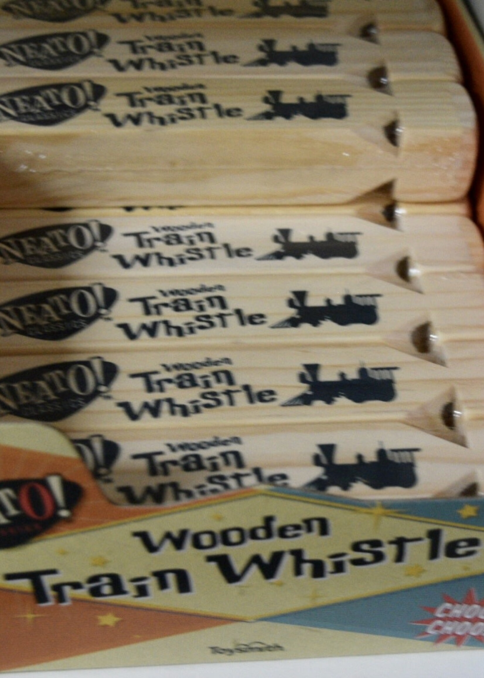 Wooden Train Whistle