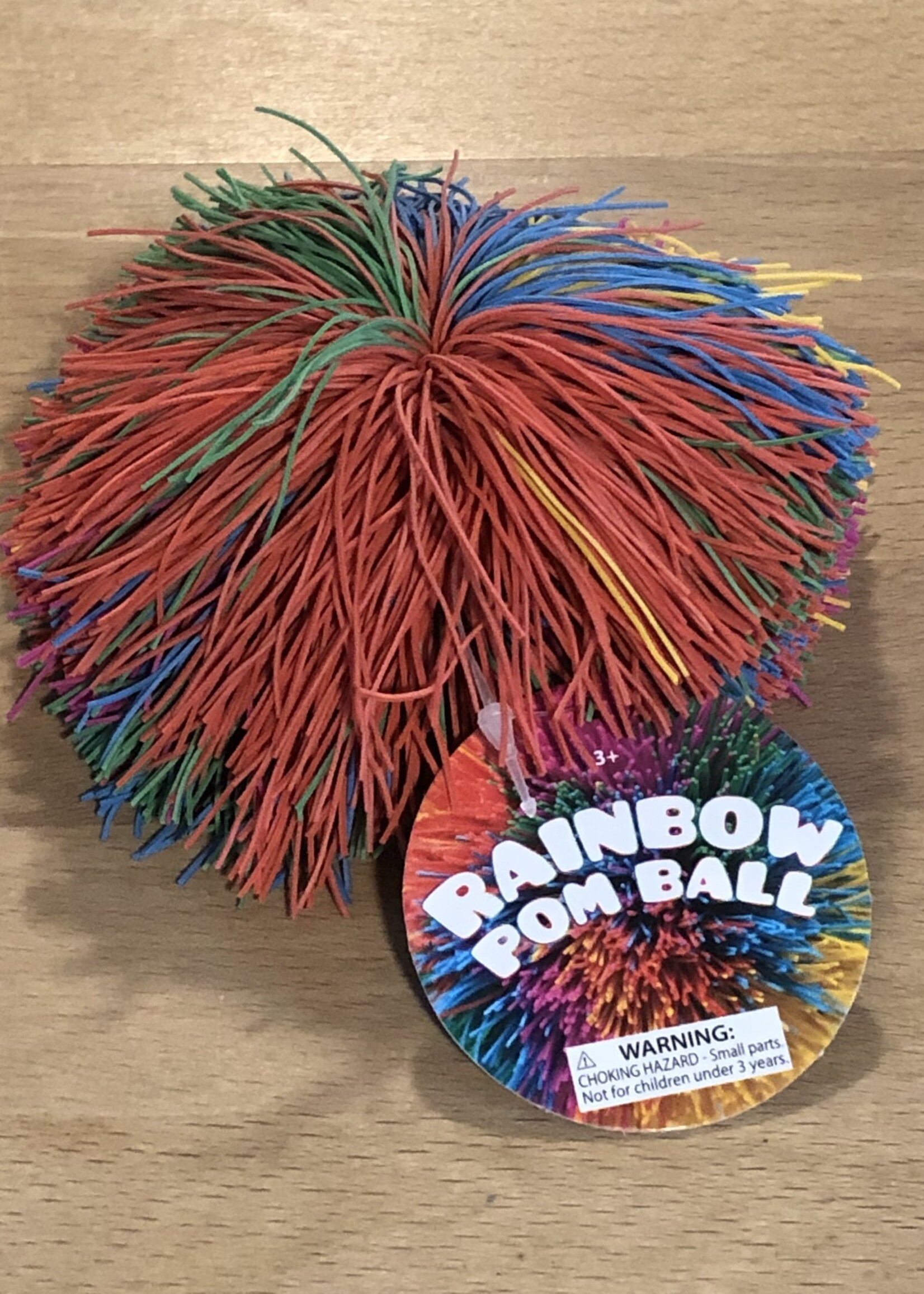 Rainbow Pom Ball