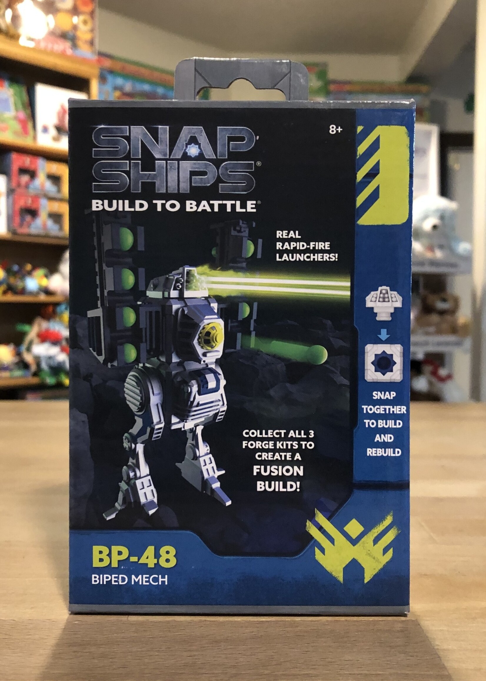 PlayMonster Snap Ships Fusion - BP-48 Biped Mech