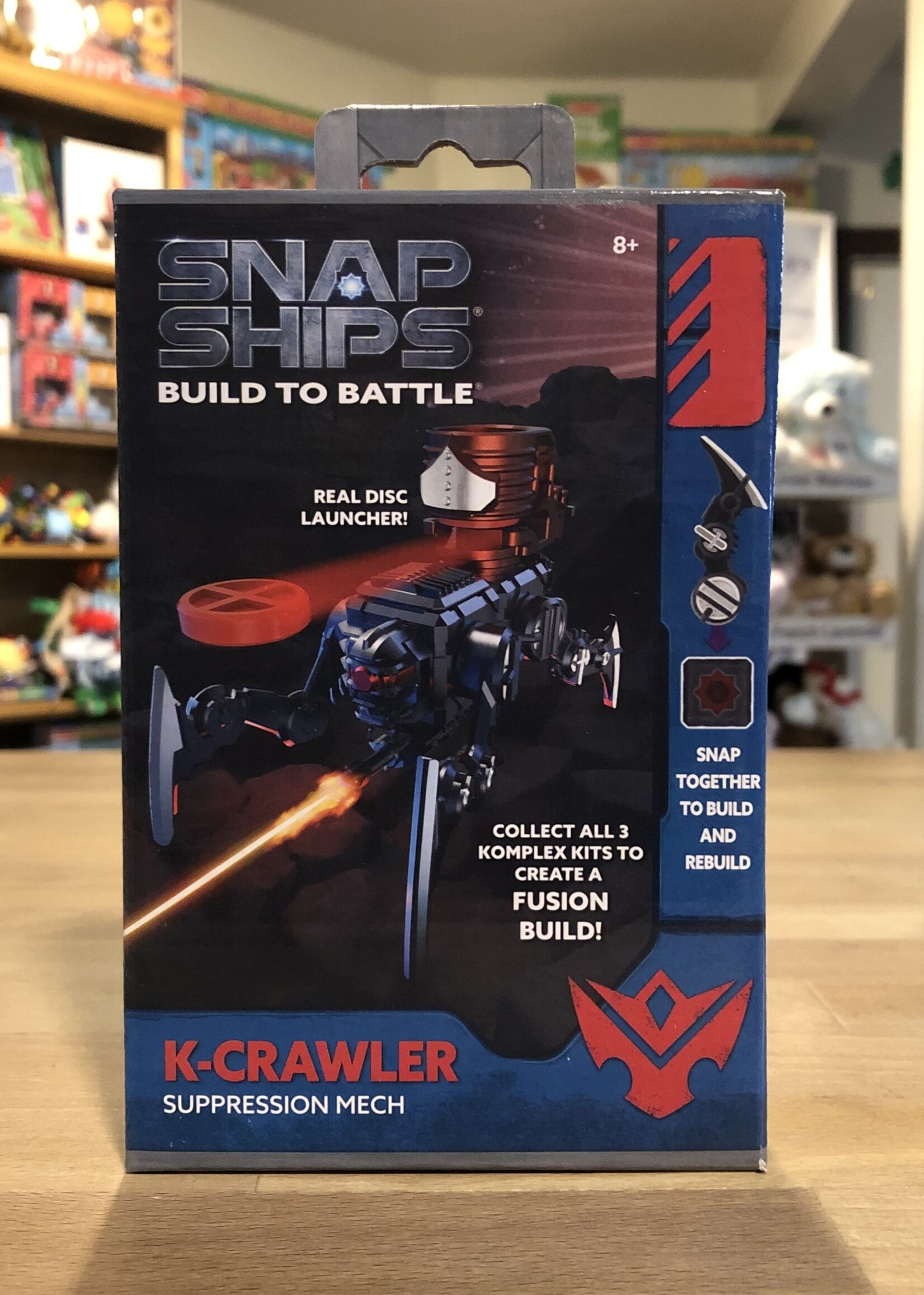 PlayMonster Snap Ships Fusion - K-Crawler Suppression Mech