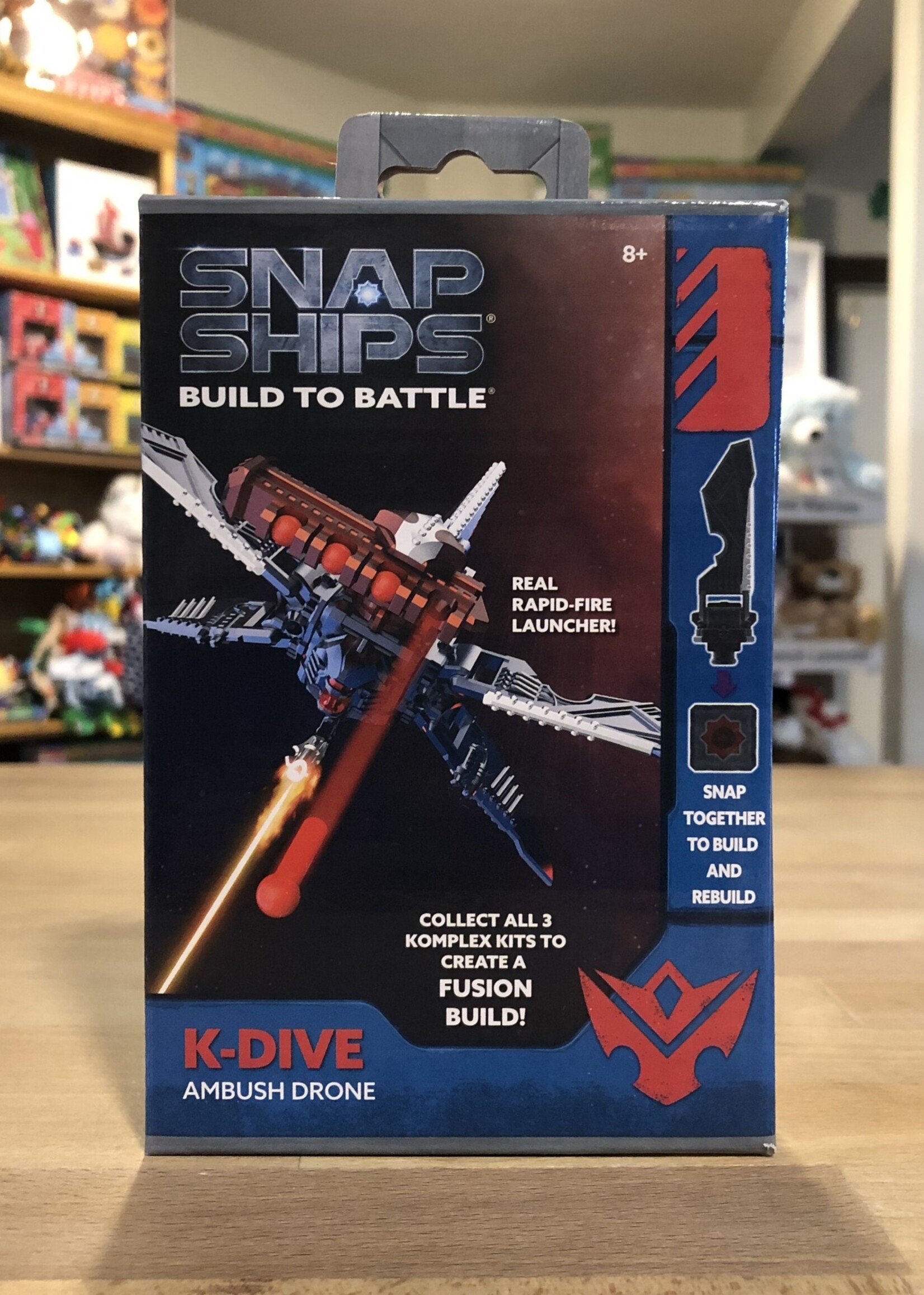 PlayMonster Snap Ships Fusion - K-Dive Ambush Drone