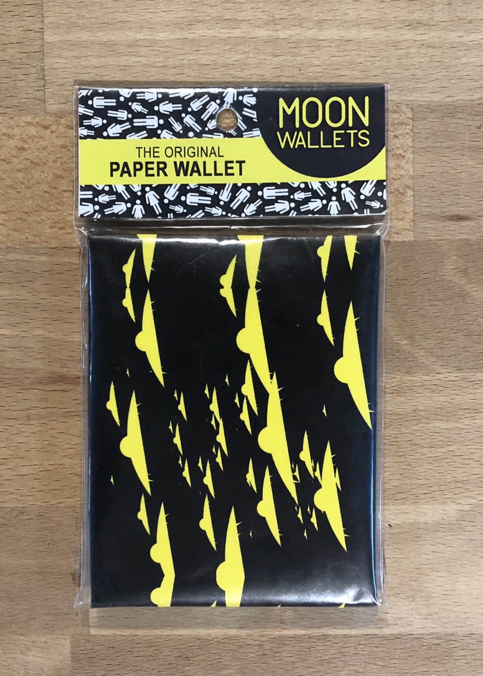 Moon Wallets - Black & Yellow UFOs