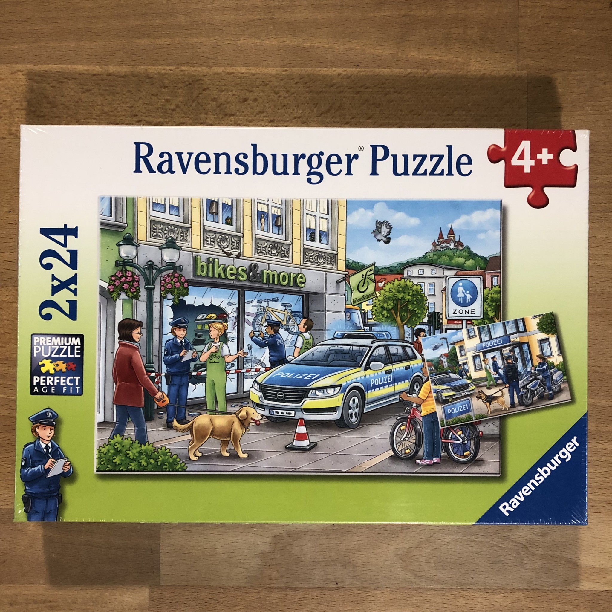 Puzzle - Police at Work! 2 x 24 Pc.