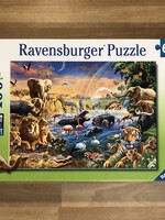 Ravensburger Puzzle - Savannah Jungle Waterhole 100 Pc.