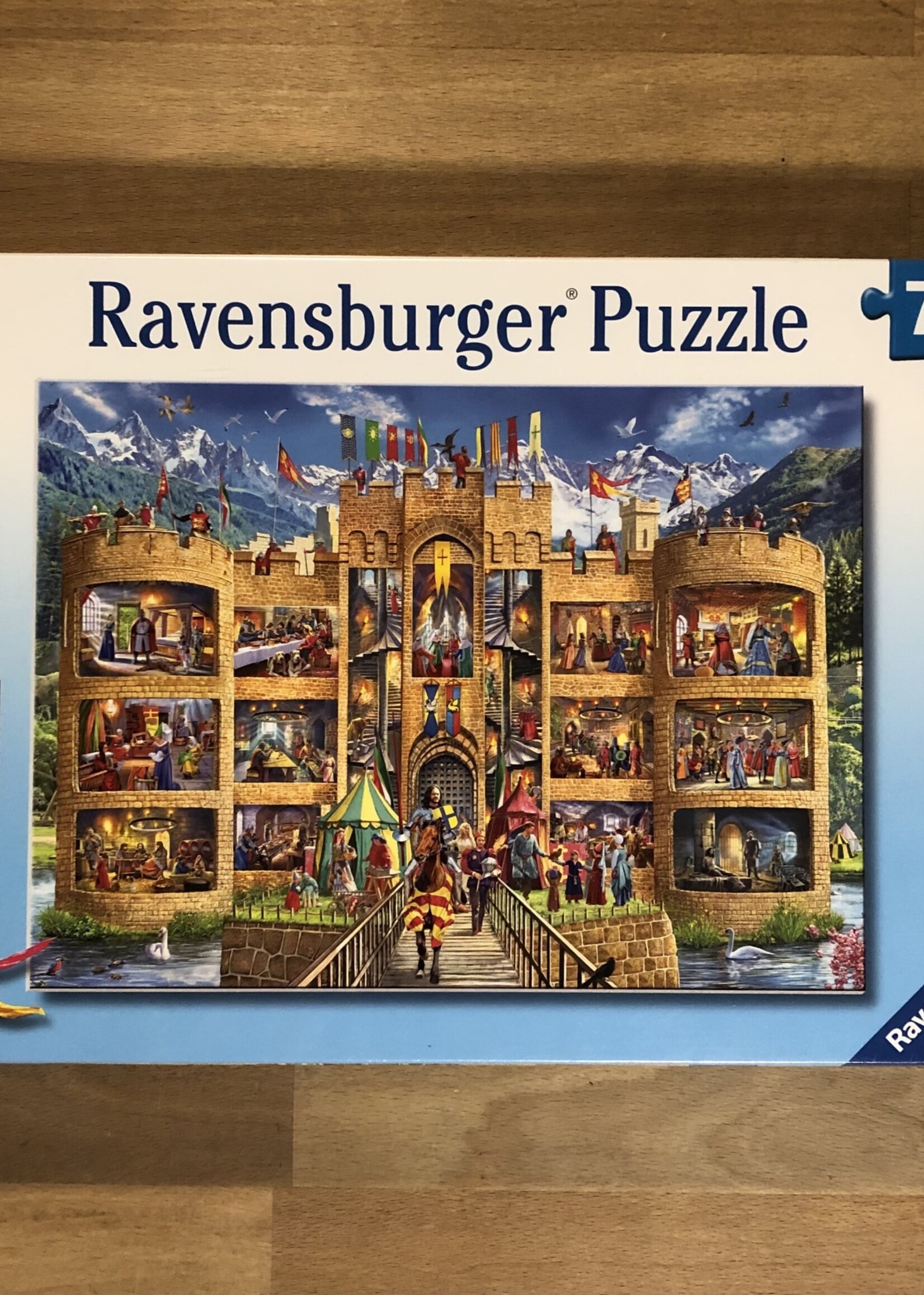 Ravensburger Puzzle - Cutaway Castle 150 Pc.