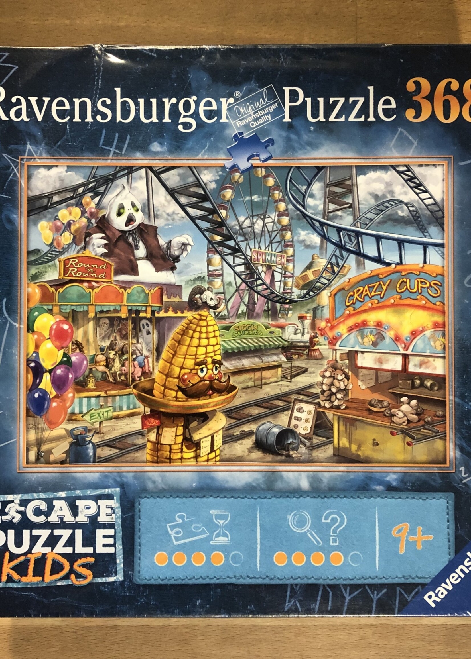 Puzzle - Amusement Park Plight Escape 368 Pc.