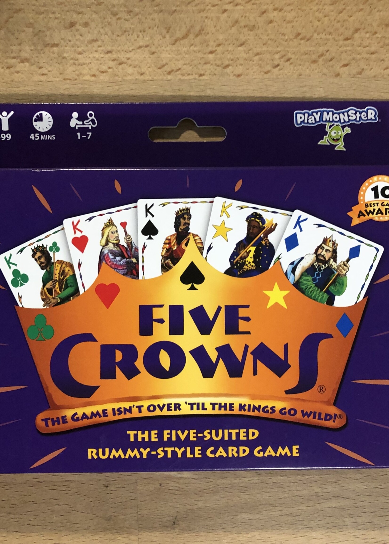 PlayMonster Card Game - Five Crowns