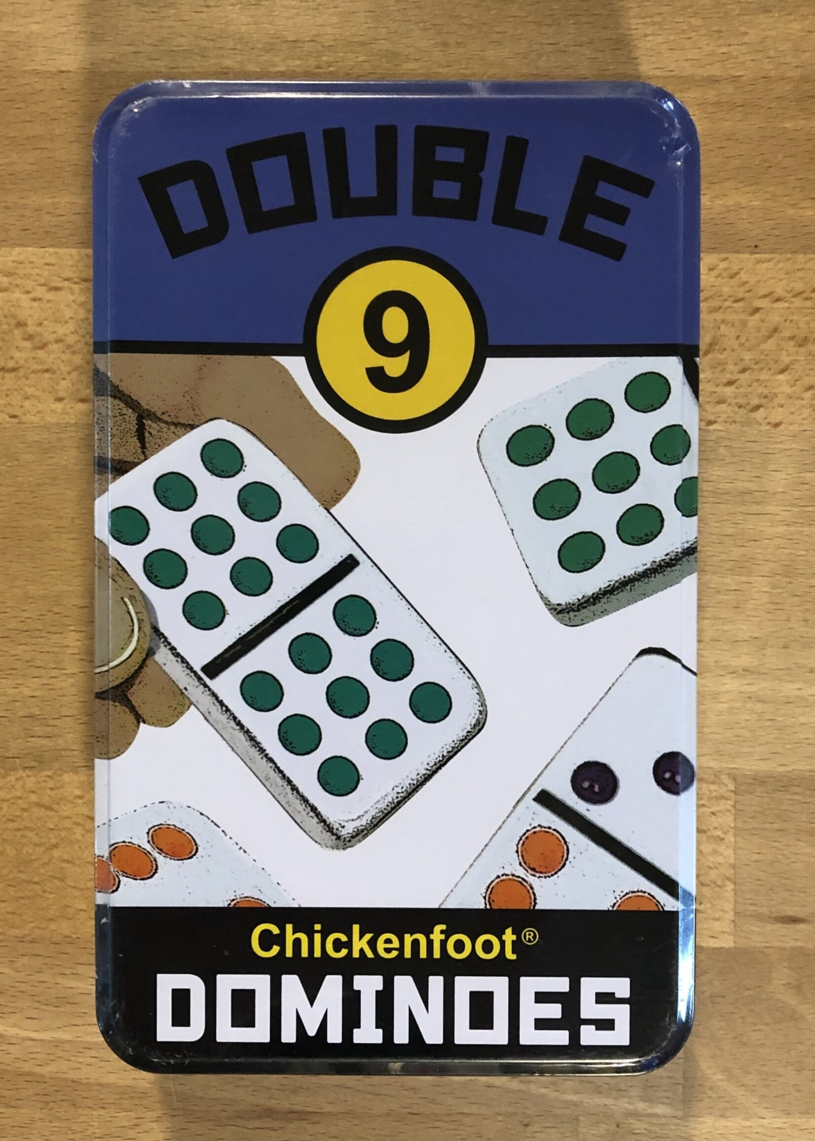 University Games Game - Double 9 Chickenfoot Dominoes