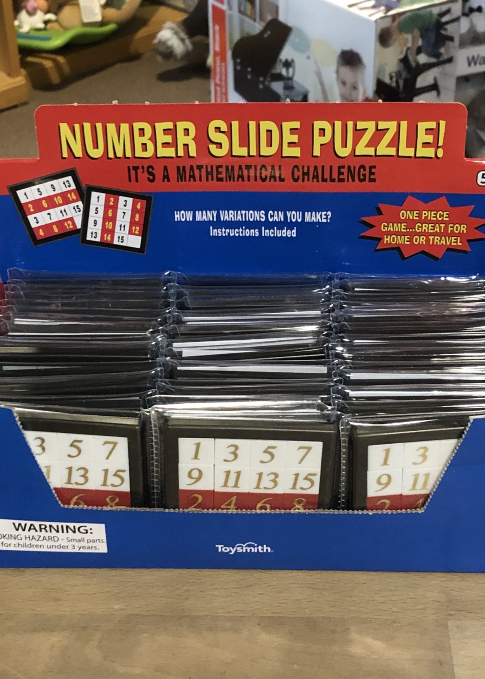 Number Slide Puzzle