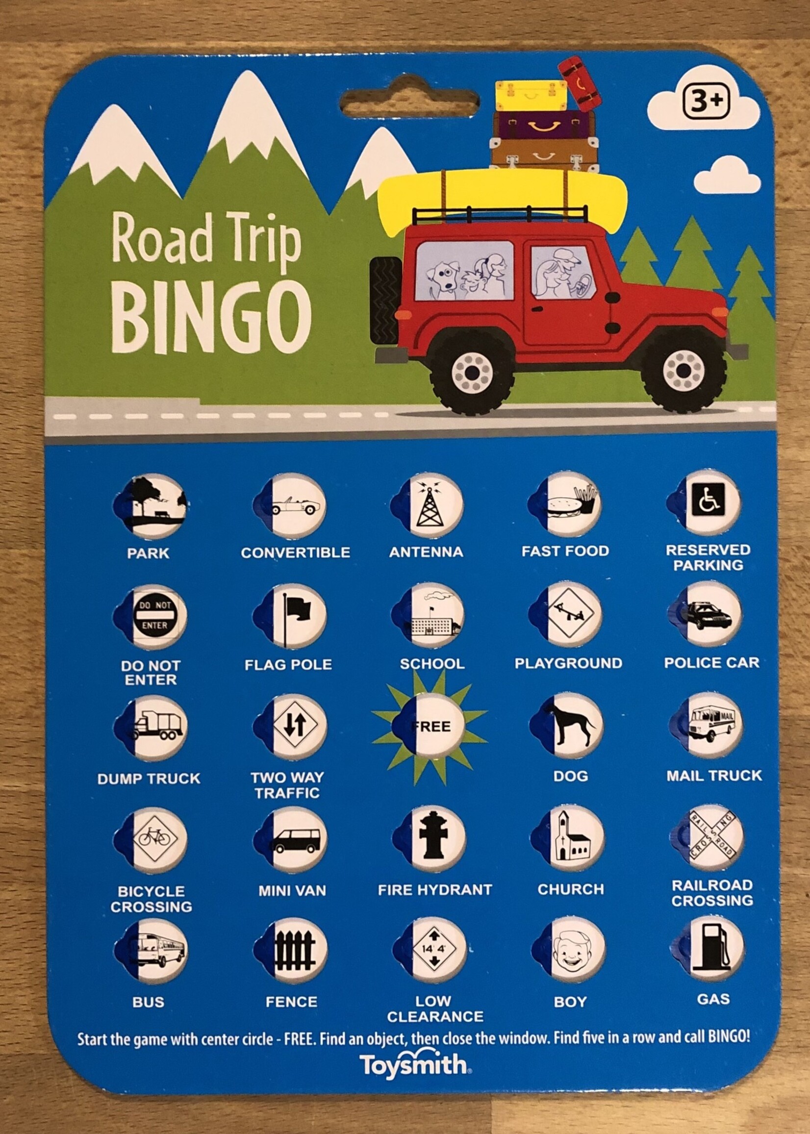 Road Trip Bingo