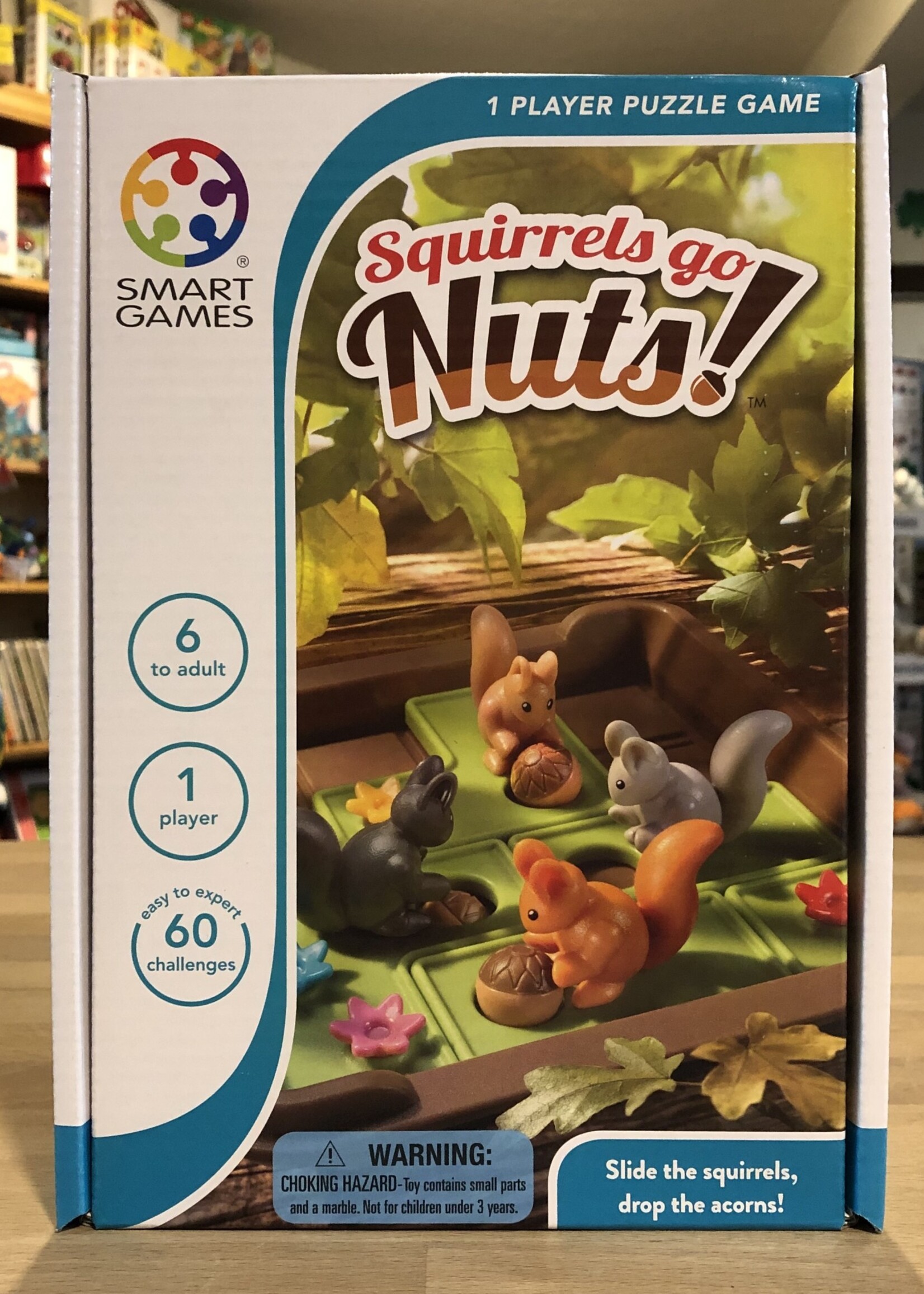 Puzzle Game - Squirrels Go Nuts!