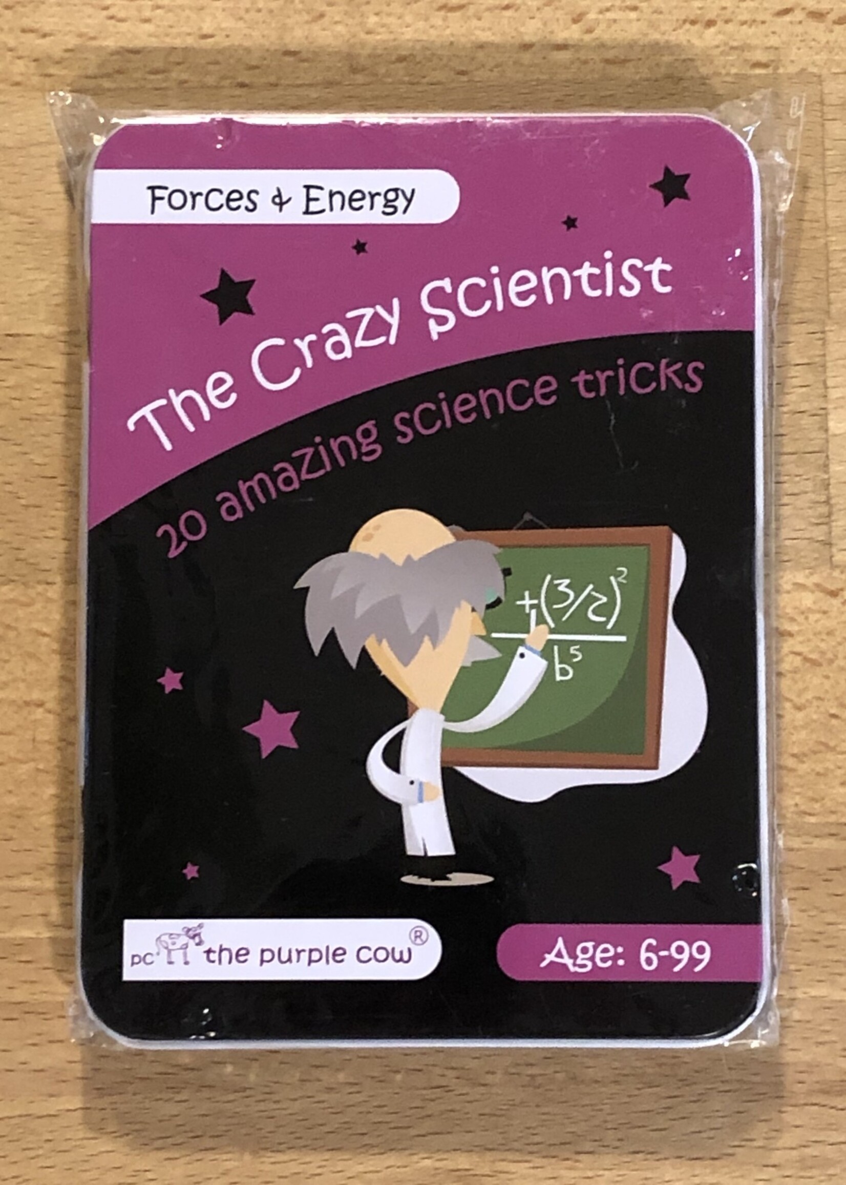 Card Game - The Crazy Scientist: Forces & Energy