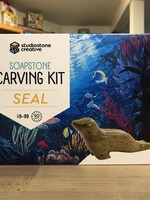 Soapstone Carving Kit - Seal