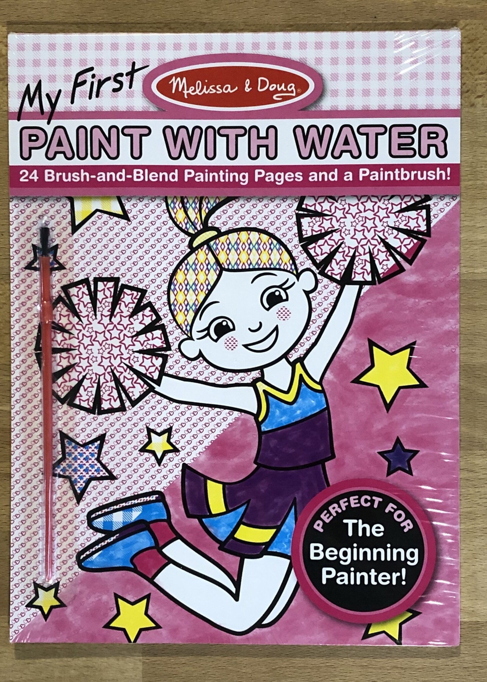 Melissa & Doug My First Paint with Water - Cheerleader