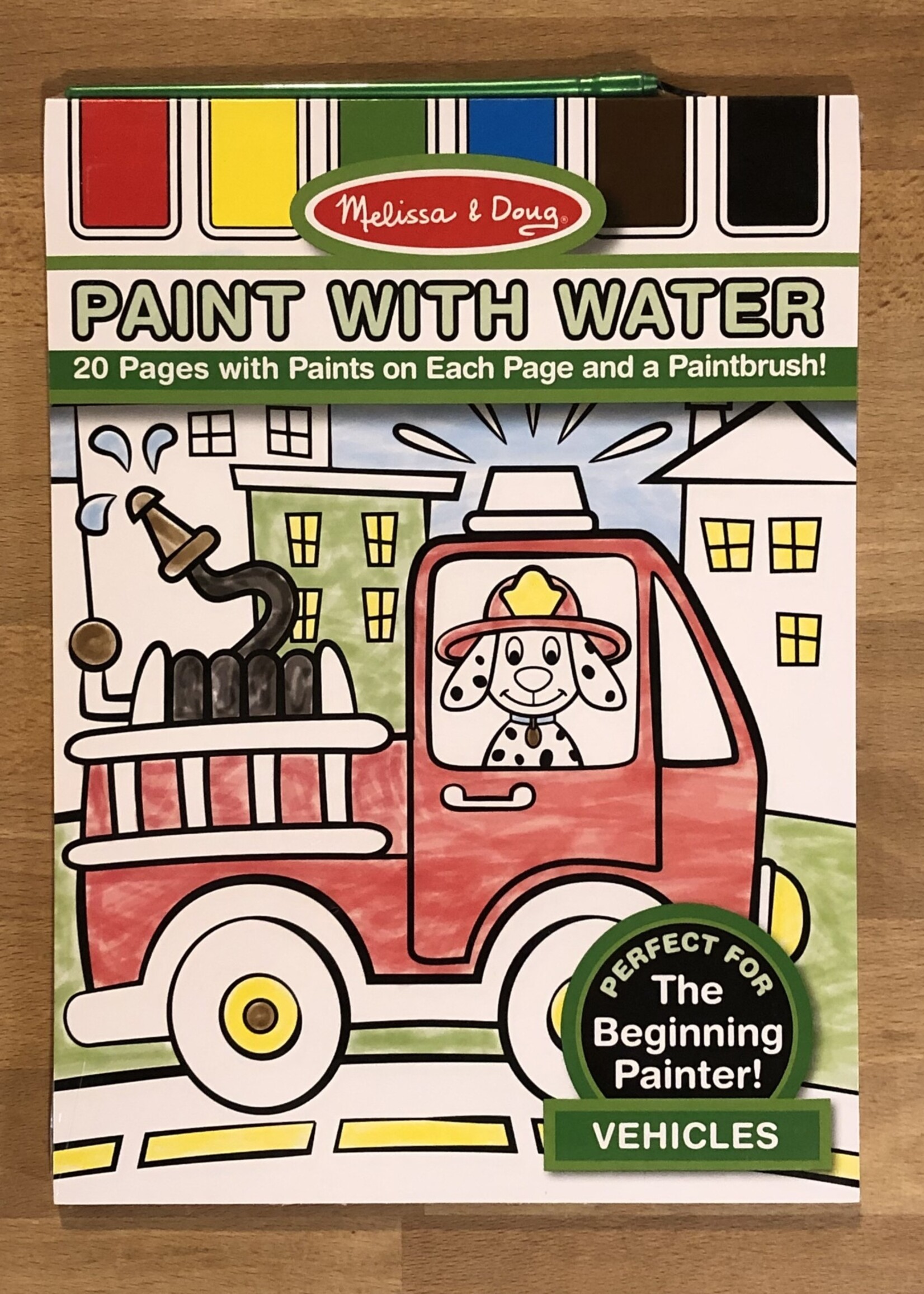 Melissa & Doug Paint with Water - Vehicles