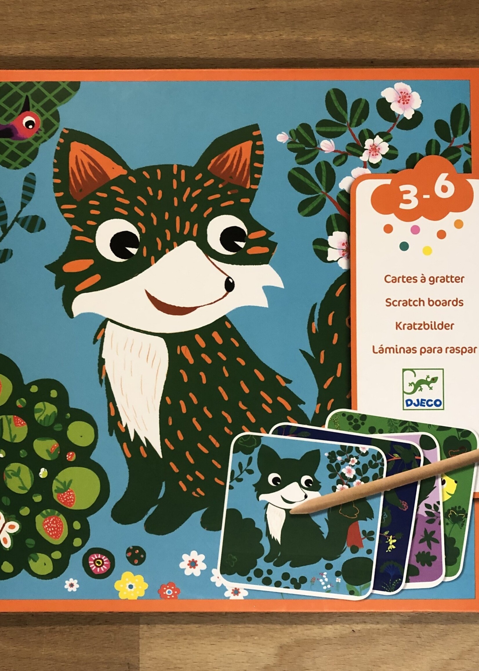 Scratch Card Activity - Country Creatures