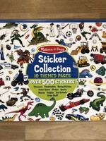 Melissa & Doug Sticker Collection - Dinosaurs, Vehicles, Space & More