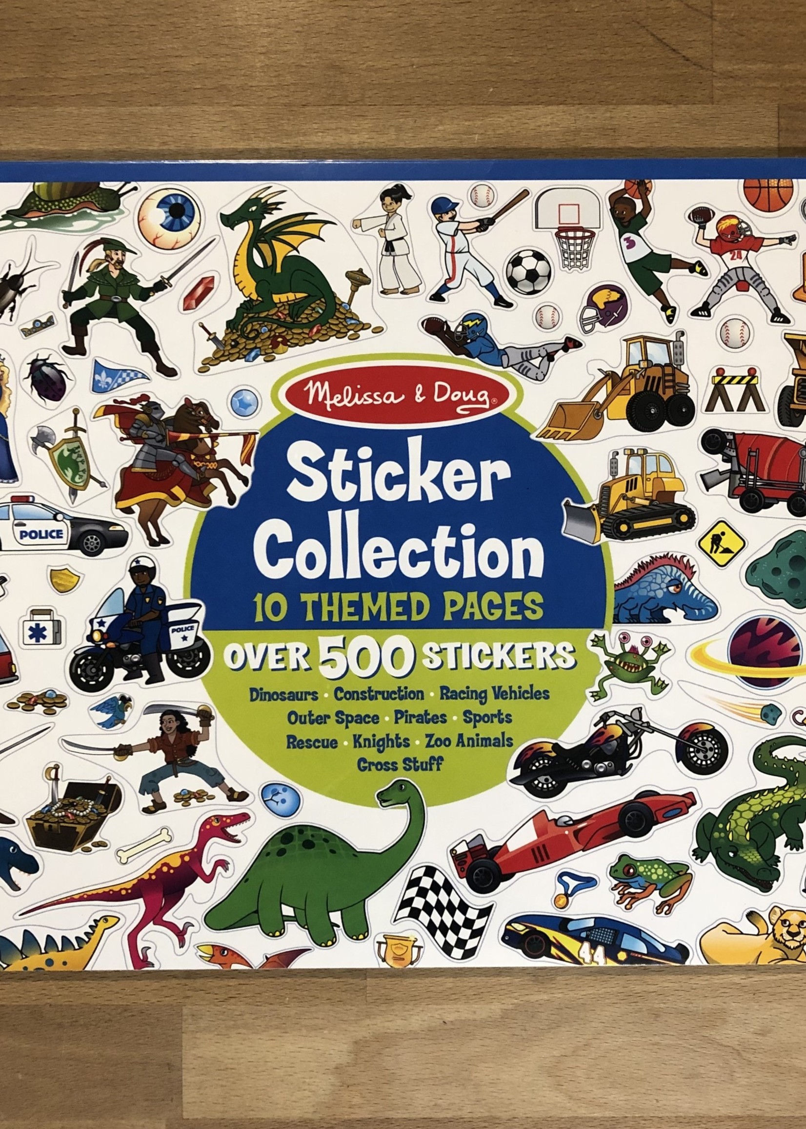 Melissa & Doug Sticker Collection - Dinosaurs, Vehicles, Space & More
