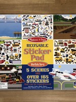 Melissa & Doug Reusable Sticker Pad - Vehicles