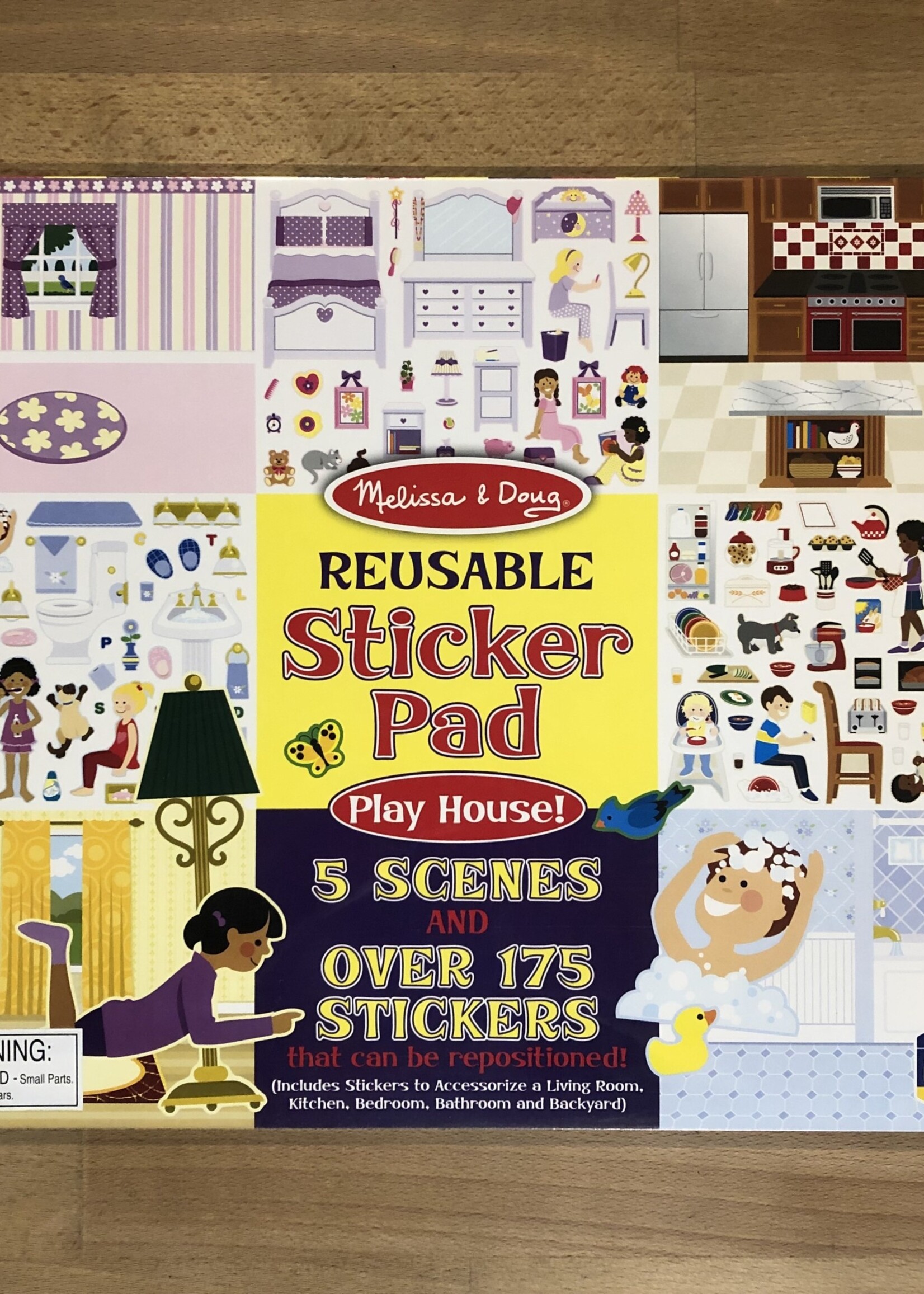 Melissa & Doug Reusable Sticker Pad - Dress-Up