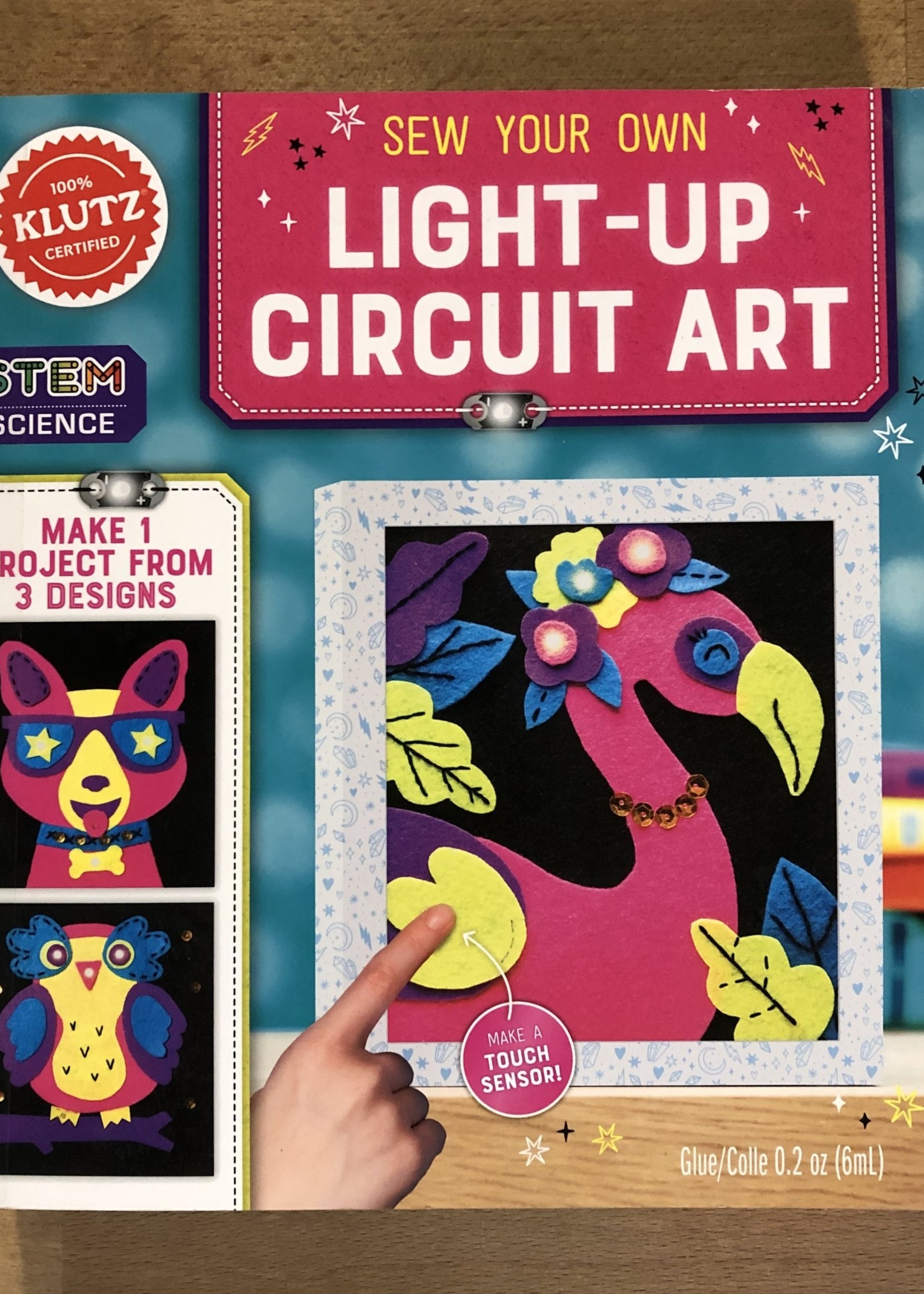 SEW YOUR OWN LIGHT UP CIRCUIT