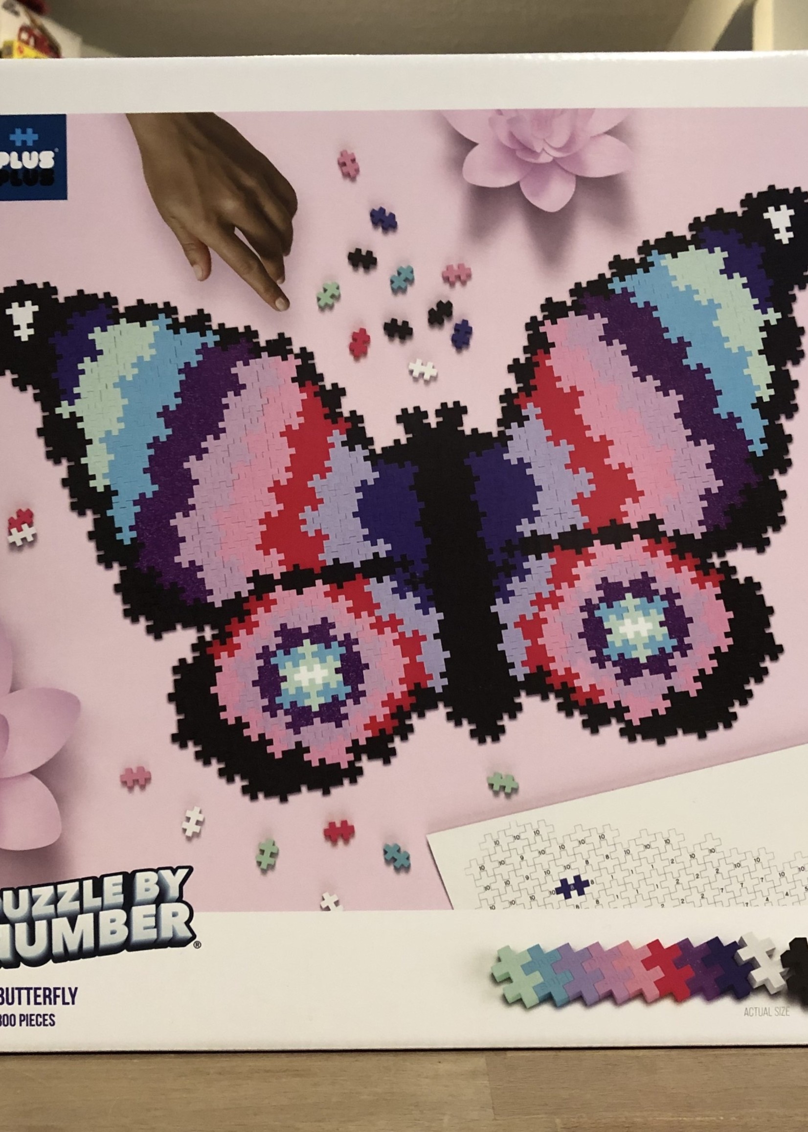 Plus-Plus Puzzle by Number - 800 Pc. Butterfly