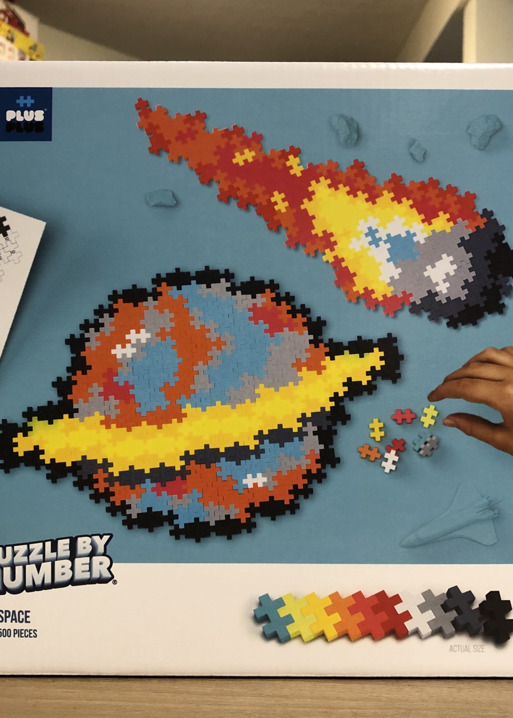 Plus-Plus Puzzle by Number - 500 Pc. Space