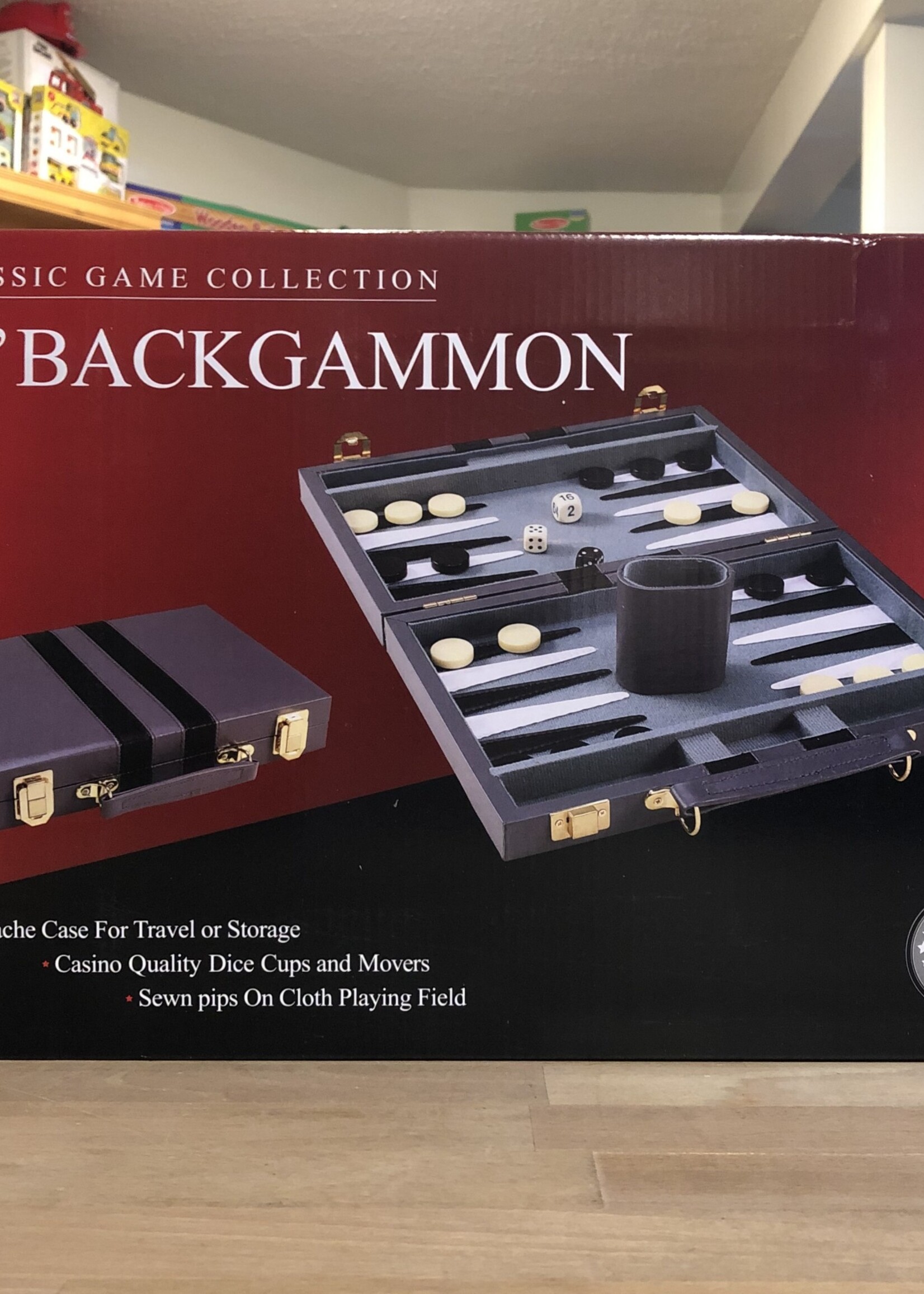John Hansen Game - 15" Backgammon