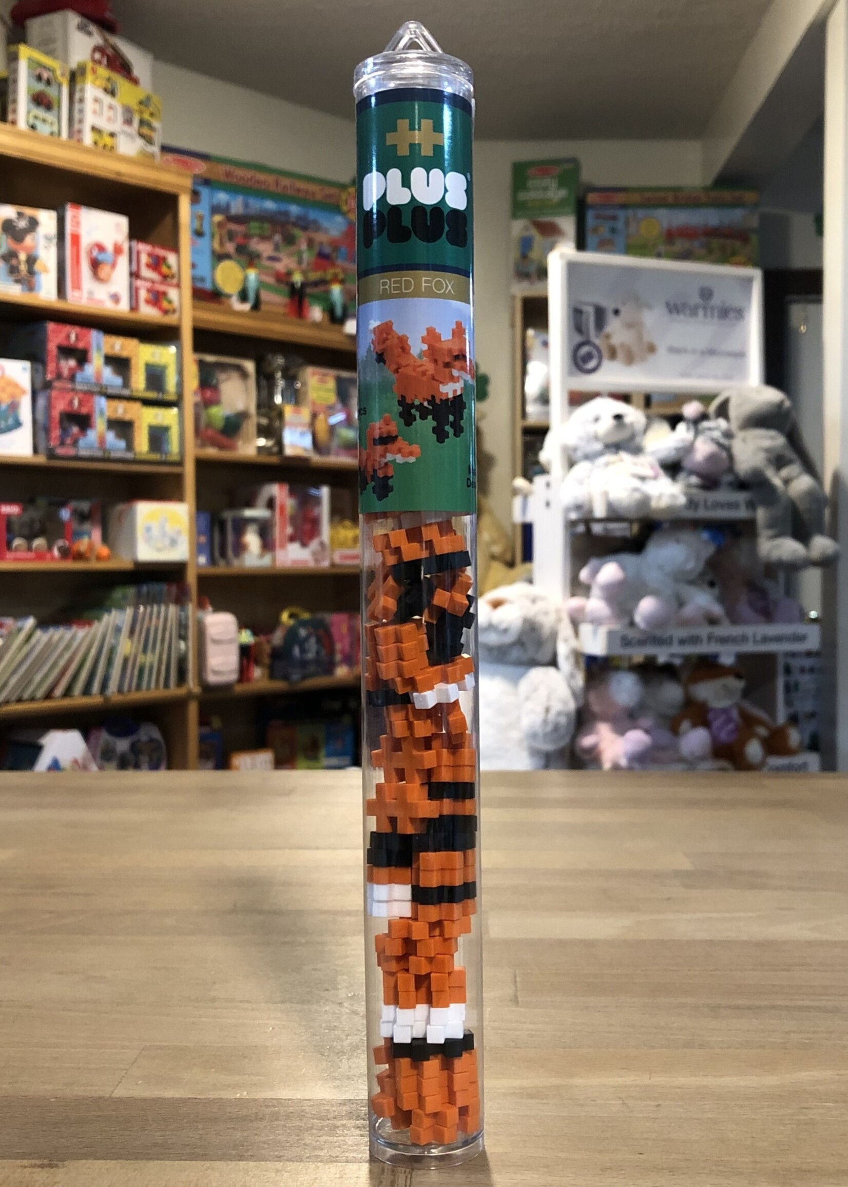 Plus-Plus Plus-Plus Tube - Red Fox