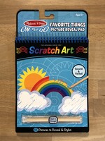 Melissa & Doug Scratch Art - Favorite Things Hidden-Picture Pad