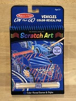 Melissa & Doug Scratch Art - Vehicles Color-Reveal Pad